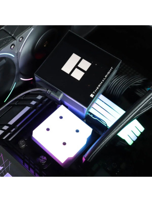 ��� Thermalright Hyper Vision 360 (360mm, LED, Black, ARGB/ Fans: 3x120mm, 69CFM, 27dBA, 2150RPM/ Pump height 68mm, 6400RPM, Rad thickness 27mm/ S: 1700, 1200, 1851, 115X, 2011, 2066, AM5, AM4)