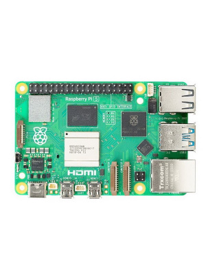 ����������� ��������� Raspberry Pi 5 8GB RAM Retail, (RA777) Broadcom BCM2712 Quad core Cortex-A76 64-bit CPU, VideoCore VII GPU, Dual 4Kp60 HDMI display output, 4Kp60 HEVC decoder, 802.11ac WiFi, Bluetooth,2x USB 3.0, 2xUSB 2.0, 2x micro-HDMI, ������ ���