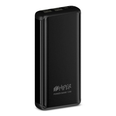   Hiper Power Bank MS20000 Black Li-Pol 20000mAh 2.4A+2.4A+2.4A+2.4A  4xUSB  