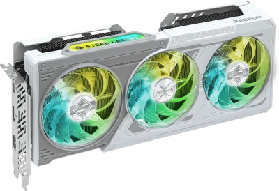 ���������� ASRock AMD Radeon RX 9060 XT SL 16GO 16�� Steel Legend, GDDR6, OC, Ret