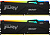 ������ ����������� Kingston 64GB 5200MT/s DDR5 CL40 DIMM (Kit of 2) FURY Beast RGB (KF552C40BBAK2-64)