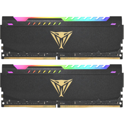   64Gb (32Gbx2) PATRIOT Viper Steel RGB Kit (PVSR464G360C0K) (retail)