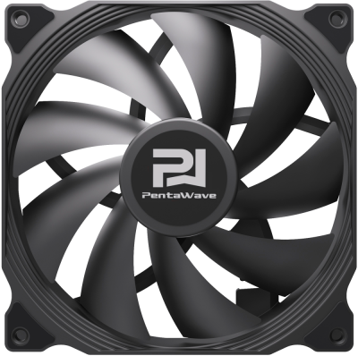 ���������� PentaWave PF-M14B PWM / 140mm 4 pin Hydraulic 500-1600rpm 82CFM 31.5dBA/ Black
