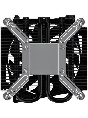 ����� ID-COOLING IS-23i BLACK LGA1851/1700/1200/115X ��������������� ������ 23mm (TDP 45W, PWM, 2 ����.������, ������ ����, FAN 80mm) BOX