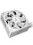 ���� ������� 1STPLAYER ACK BRONZE 650W White / ATX 3.1, APFC, 80 PLUS Bronze, Double Forward, full Teapo caps, 140mm fan, non-modular / HA-650AA2-WH