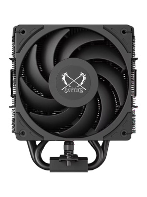 ����� ��� ���������� Scythe Kotetsu Mark 4 DBE (200W, 4-pin PWM, 155mm, Al/Cu, 4x6mm, 2x120mm, 60.29CFM, 26.88dBA, 2000RPM, S: 1851/1700/1200/115X, AM5/AM4, black)