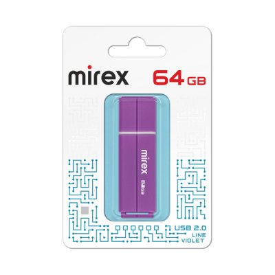   64GB Mirex Line, USB 2.0, 