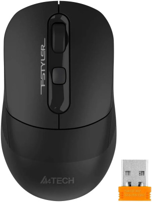 ���� ������������ A4Tech Fstyler FB10CS black (����������, silent, BT/Radio, USB, 4but, 2000dpi)(FB10CS USB STONE BLACK