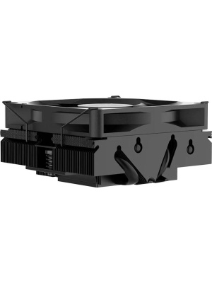 ����� ��� ���������� SAMA U40 (130W, 4-pin PWM, 47mm, 4x6mm, 1x90mm, 38.18CFM, 34dBA, 2800RPM, S: 1851/1700/1200/115X, AM5/AM4, black)