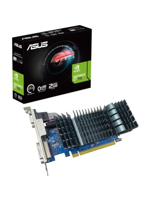 ���������� ASUS GT710-SL-2GD5-BRK-EVO//GT710 VGA DVI HDMI 2GD5; 90YV0ALA-M0NA00