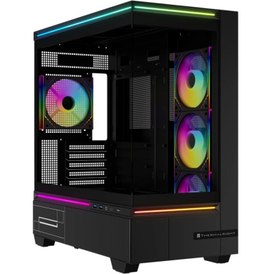 ������ Thermalright M10 Black FAN4-M / TG / 4x120mm ARGB PWM Fans / USB TYPE-C / mATX  / TRTLM10BF4M
