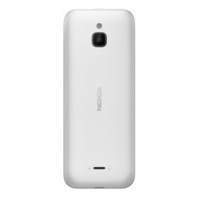   Nokia NOKIA 6300 DS TA-1294 4G WHITE, 2.4'', 1 Core, 512MB + 4MB (ROM/RAM), Micro SD, up to 32GB flash, 2 Sim, LTE + GSM/WCDMA, BT v4.0, GPS, GLONASS, Micro-USB, 1500mAh, 104,7g, 53x131,4x13,7