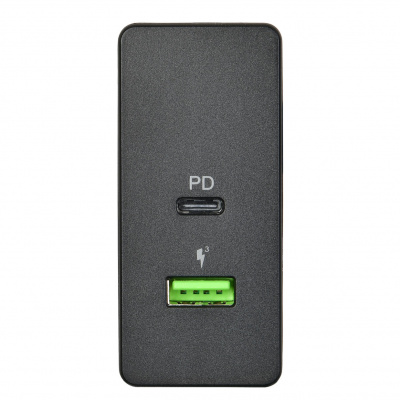   (ACD-P602W-V1B) 60,   2xUSB 1PD+1QC, 3.6~20/3 RTL