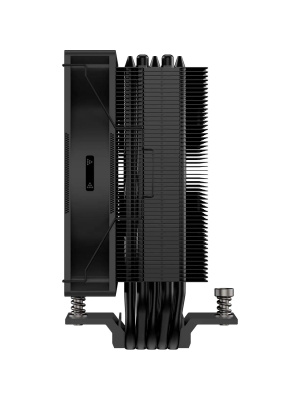 ����� PCCooler RT500 BK (240W, 4-pin PWM, LED temp., 152mm, Al/Cu, 5x6mm, 1x120mm, 73.32CFM, 34.9dBA, 2200RPM, S: 1851/1700/1200/115X, AM5/AM4, black)