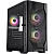 ������ 1STPLAYER DK D4-M ARGB Black / mATX / 2x140mm & 1x120mm ARGB fans / D4-M-BK-2F7-14-1F7