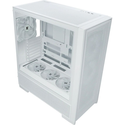 ������ XASTRA  A700  7ARGB-C10-UC White ATX/Mesh/ 1x360mm+4x140mm ARGB PWM fans /Argb+PWM HUB 10port/ Type-C / A700-1FA36A-4FL14A-C10-UC-WH