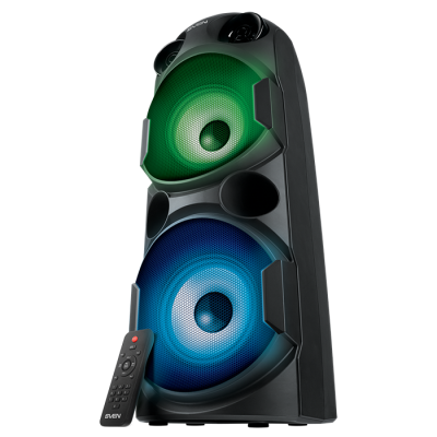 ��������� ������� SVEN PS-750 ������ (2x40 W, mini Jack, 2 � 6.35 �� Jack, USB Type-C, Bluetooth, FM, micro SD, ���, 2 x 4400 �A, LED ���������)