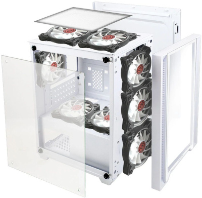 ������ �� ��� �� Ginzzu CL520 White mATX