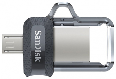 USB Flash ���������� 32Gb Sandisk Ultra Dual m3.0 (SDDD3-032G-G46)
