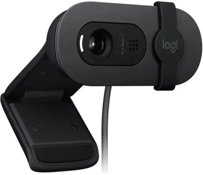 ������ Web Logitech HD Webcam Brio 100 Full ���������� 2Mpix (1920x1080) USB Type-C � ���������� (960-001587)