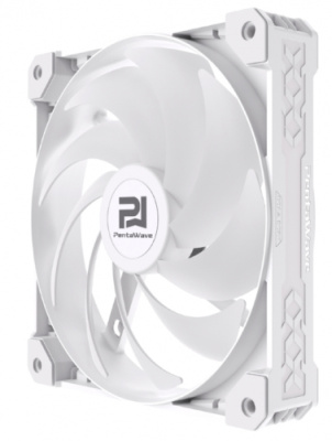 ���������� ��� ������� PentaWave PF-S14W PWM / 140mm 4 pin Magnetic Hydraulic 500-1500rpm 68CFM 29.2dBA/ White