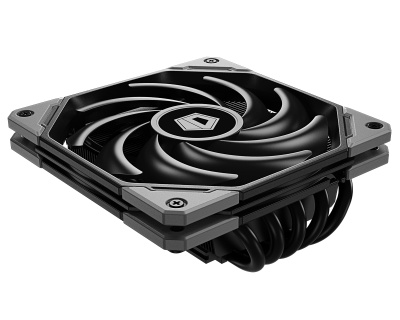 ����� ID-COOLING IS-50X V3 LGA1700/1200/115X/AM4/AM3/+/AM2/+/FM2/+/FM1 ��������������� ������ 57mm (TDP 130W, PWM, 5 ����.������ ������� ��������, FAN 120mm, ������) BOX