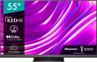 Телевизор Hisense 55" 55U8HQ QLED MiniLED Ultra HD 4k SmartTV