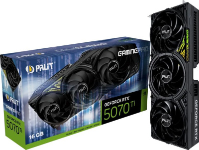 ���������� Palit NVIDIA GeForce RTX 5070 Ti GamingPro 16Gb (NE7507T019T2-GB2031A)