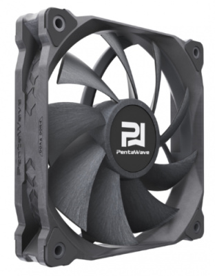 ���������� ��� ������� PentaWave PF-K12EX PWM / 120mm 4 pin Dual NMB Ball Bearing 500-2400rpm 108CFM 38.5dBA/ Gray