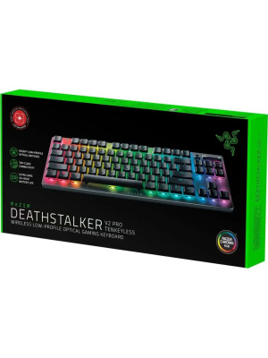 ������� ���������� Razer DeathStalker V2 PRO TKL (Red, Linear Optical Switch), ������� , RZ03-04370100-R3M1