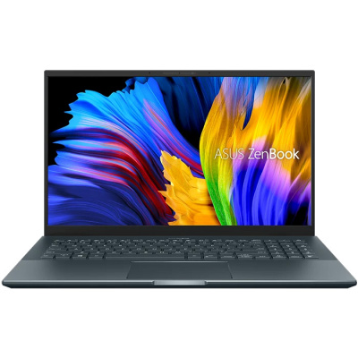  ASUS ZenBook 15 Pro UM535QE-KY220, 15.6" (1920x1080) OLED/AMD Ryzen 9 5900HX/16 LPDDR4X/1 SSD/NVIDIA GeForce RTX 3050 Ti 4/ ,  [90NB0V91-M006X0]