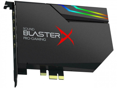   Creative PCI-E BlasterX AE-5 Plus (BlasterX Acoustic Engine) 5.1 Ret