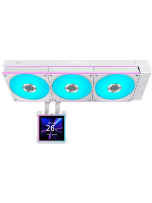 ������� �������� ���������� Lian-Li HydroShift II LCD-S 360CL ARGB Soc-AM5/AM4/1700/1851 ����� 4-pin 30dB Al+Cu LCD Ret (G89.GHS2LCDS36CW.R0)