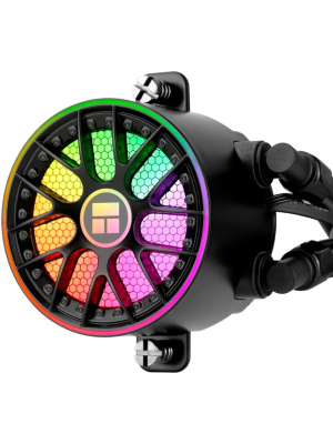 ������� ����������� ���������� Thermalright Aqua Elite 240 V6 (240mm, Black, ARGB/ Fans: 2x120mm, 70.84CFM, 29.8dBA, 2000RPM/ Pump height 53.5mm, 2800RPM, Rad thickness 27mm/ S: 1700, 1200, 1851, 115X, AM5, AM4)
