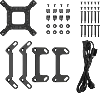 ������� �������� ���������� Deepcool LT360 ARGB Soc-AM5/AM4/1151/1200/1700 ������ 4-pin 19-32.9dB Al 1856gr Ret