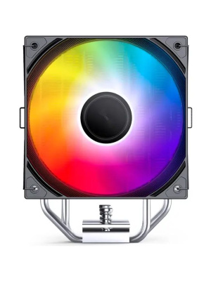 ����� JONSBO CB40 ARGB (225W, 4-pin PWM, 153.5mm, Al/Cu, 4x6mm, ARGB, 1x120mm, 77.07CFM, 35.4dBA, 1800RPM, S: 1851/1700/1200/115X, AM4/AM5 Black)