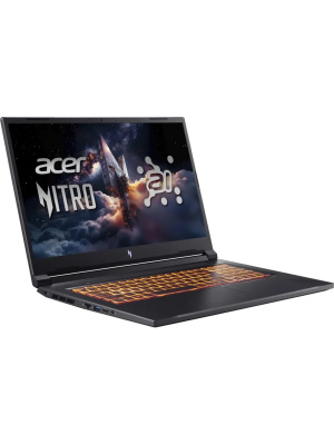������� Acer Nitro V 17 AI ANV17-41-R6A6, 17.3" (1920x1080) IPS 144 ��/AMD Ryzen 7 260/32 �� DDR5/1024 �� SSD/NVIDIA GeForce RTX 5060 ��� ��������� (8 ��)/��� �������, ������ (NH.QYVCD.005_32)