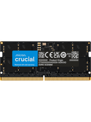 ����������� ������ Crucial by Micron 64GB DDR5-5600 SO-DIMM (CT64G56C46S5) CL46 1.1V, 1 Year Warr�nty