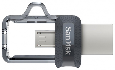USB Flash ���������� 32Gb Sandisk Ultra Dual m3.0 (SDDD3-032G-G46)