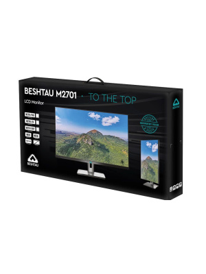 ������� ������ �2701/2KP (PN: UCDX ) (27" / 2560�1440 / 144/165/ 200Hz / IPS / LED / VGA / HDMI / DP / DVI / 178/178 / 300cd / �������� / VESA 75*75/100*100 / 2�USB-A / ����������� ������� / ����������� �� ������ / ������� ������ / ׸���� / ����������� (�