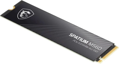 ������������� ���������� SSD MSI M.2 2280 1TB SPATIUM M560 Client SSD S78-440L0F0-P83, PCIe Gen5x4 with NVMe