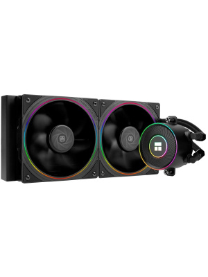 ������� �������� ���������� Thermalright Aqua Elite 240 V5 ARGB Black / 2x120mm ARGB PWM Fans / TRAE240V5AB