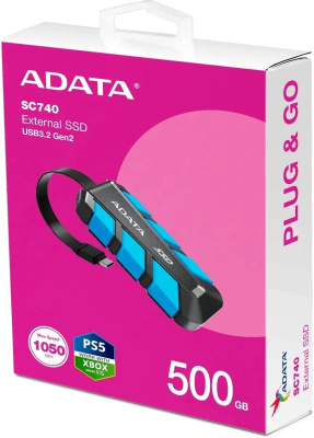 ������������� ���������� SSD ADATA 500GB SC740 SC740-500G-CBU