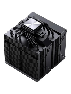 ����� ��� ���������� JONSBO CA90 ARGB (270W, 4-pin PWM, 159mm, Al/Cu, 6x6mm, ARGB, 1x130mm + 1x120mm, 76.57CFM/69.61CFM, 31.4dBA/32.6dBA, 1800RPM/1800RPM, S: 1851/1700/1200/115X, AM4/AM5 Black)