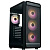 ������ XASTRA  A403 4ARGB Black ATX/Mesh/ tempered glass / 4x120mm ARGB PWM fans/ A403-4FC12A