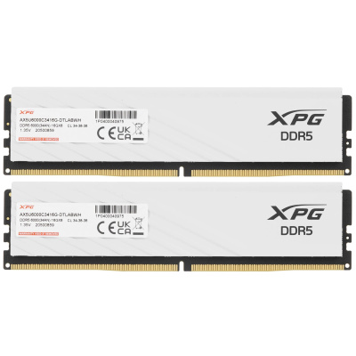 ������ DDR5 2x16GB 6000MHz A-Data AX5U6000C3416G-DTLABWH XPG