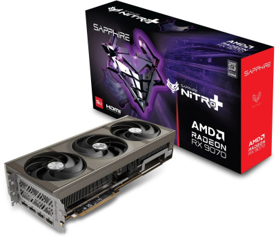 ���������� Sapphire AMD Radeon RX 9070 Nitro+ OC 16Gb (11349-01-20G) Ret