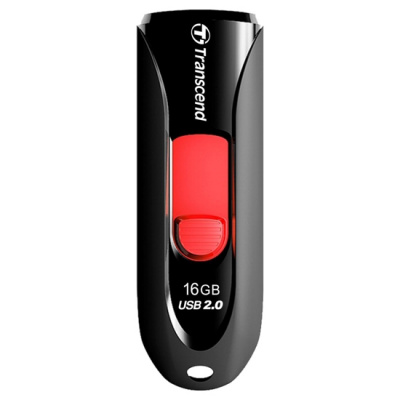 USB ������ Transcend JetFlash 590 16Gb black USB 2.0