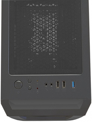 ������ Ginzzu CL145 Black ATX, mATX, Mini-ITX, Midi-Tower, ��� ��, � �����, 2xUSB 2.0, USB 3.0, Audio