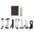 Блок питания HSPD 850W 80+ Gold white HSK-850GF-WH Блок питания HSPD 850W 80+ Gold white HSK-850GF-WH